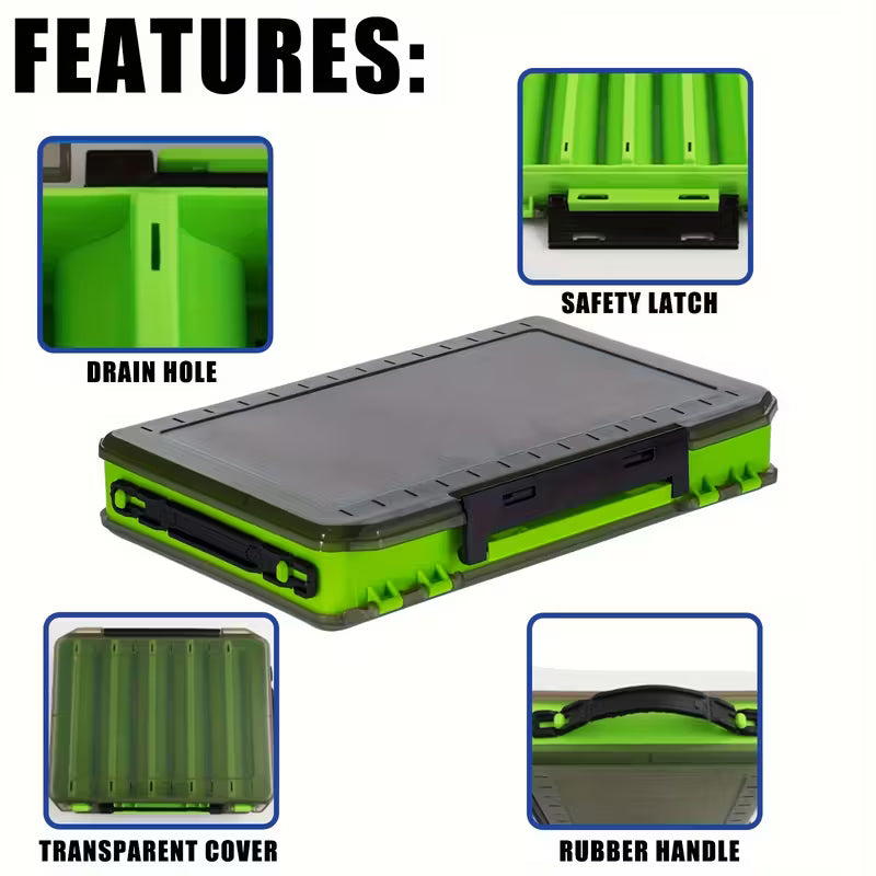 Samolla Oversized Fishing Tackle Box for Lure Fishing – Baits