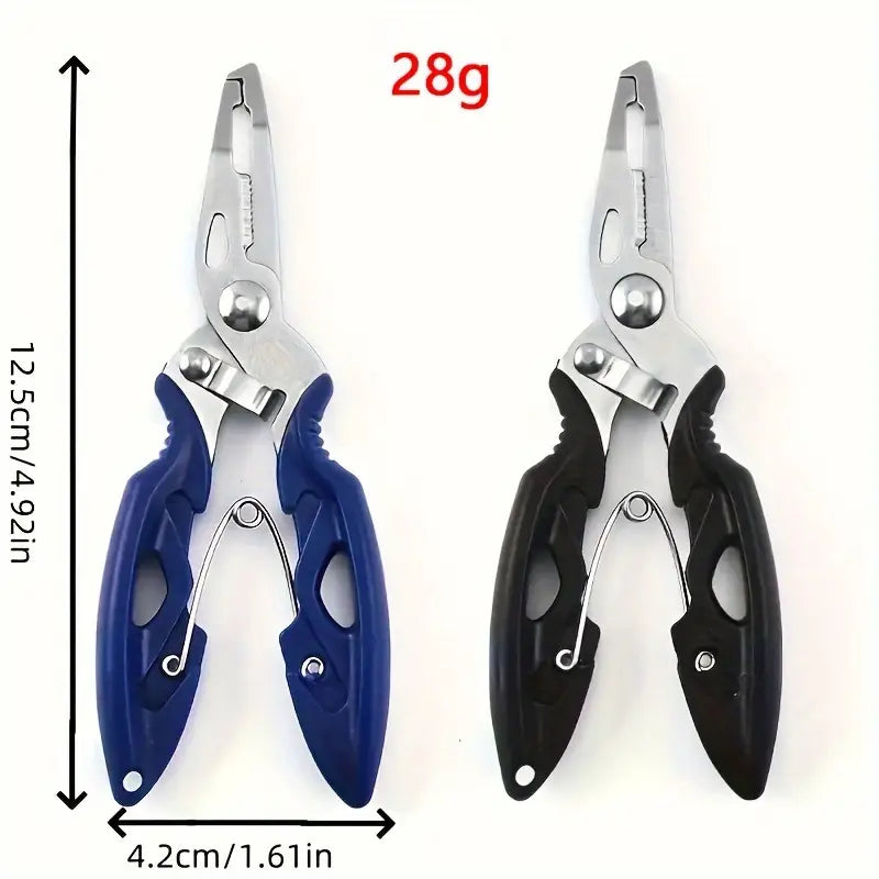 Multi-Function Fishing Pliers, Anti-Slip Grip & Quick Hook Removal - Durable Tool for Anglers