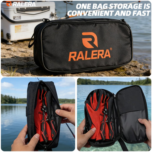 Beginner Ralera Fishing Tool Kit – Stainless Steel Pliers, Hook Remover, Gripper & Gloves