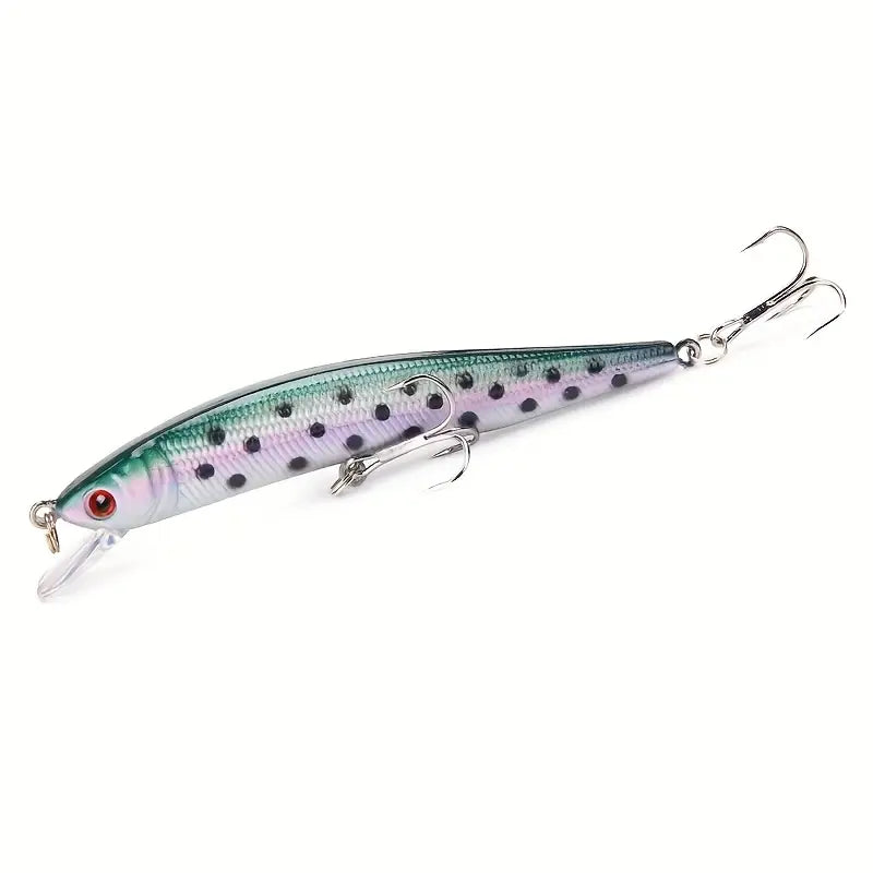 5pcs Set Floating Minnow, Premium Set, Rich Colors