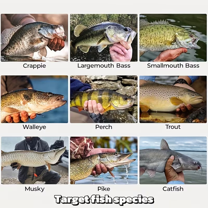 136pcs Lure Additions Set with Tackle Box | Fishing Gift Set