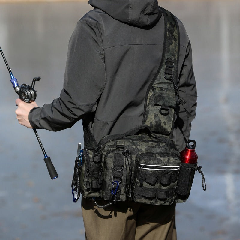 Chest Pack Fishing Rod Bag Backpack