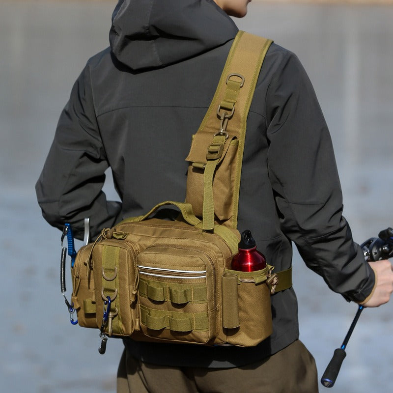 Chest Pack Fishing Rod Bag Backpack