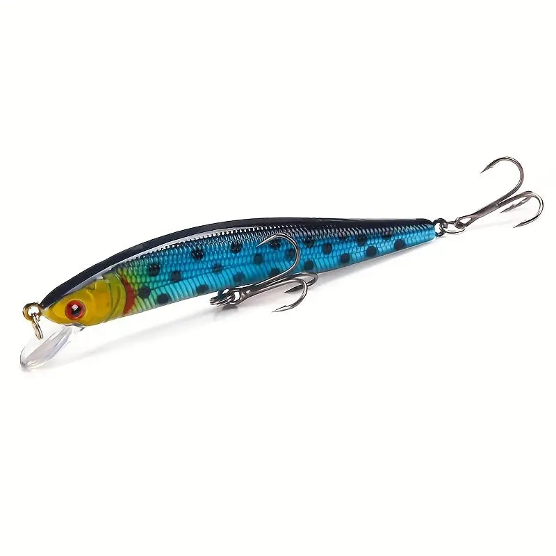 5pcs Set Floating Minnow, Premium Set, Rich Colors
