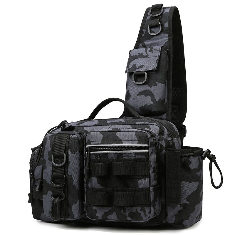 Chest Pack Fishing Rod Bag Backpack