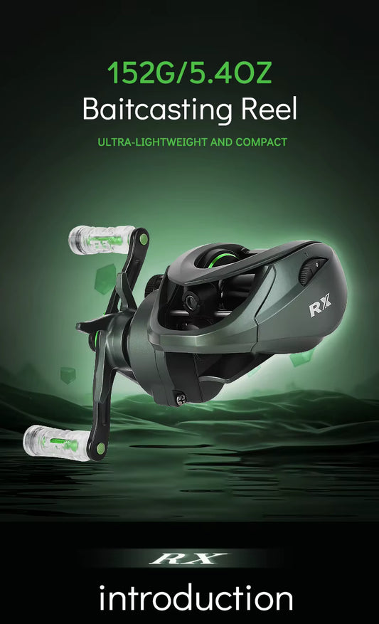 Billings Compact Baitcasting Reel – 6KG Magnetic Brake with Alarm