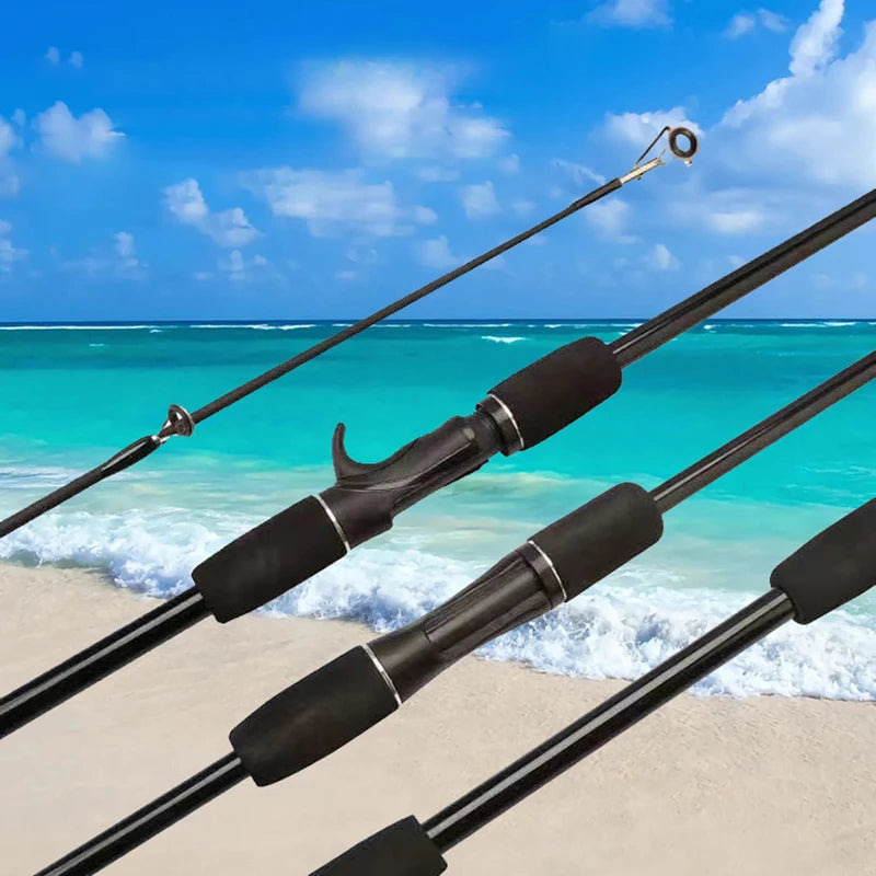 Durable Carbon Fiber Rod – Spinning/Bait casting, 1.65–2.1M