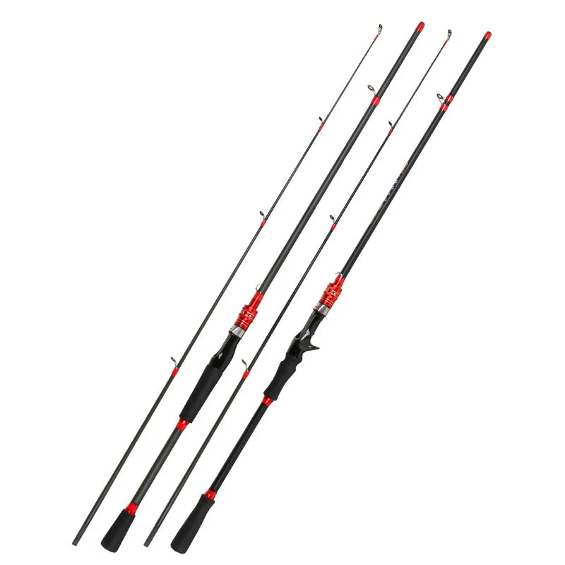 Durable Carbon Fiber Rod – Spinning/Bait casting, 1.65–2.1M