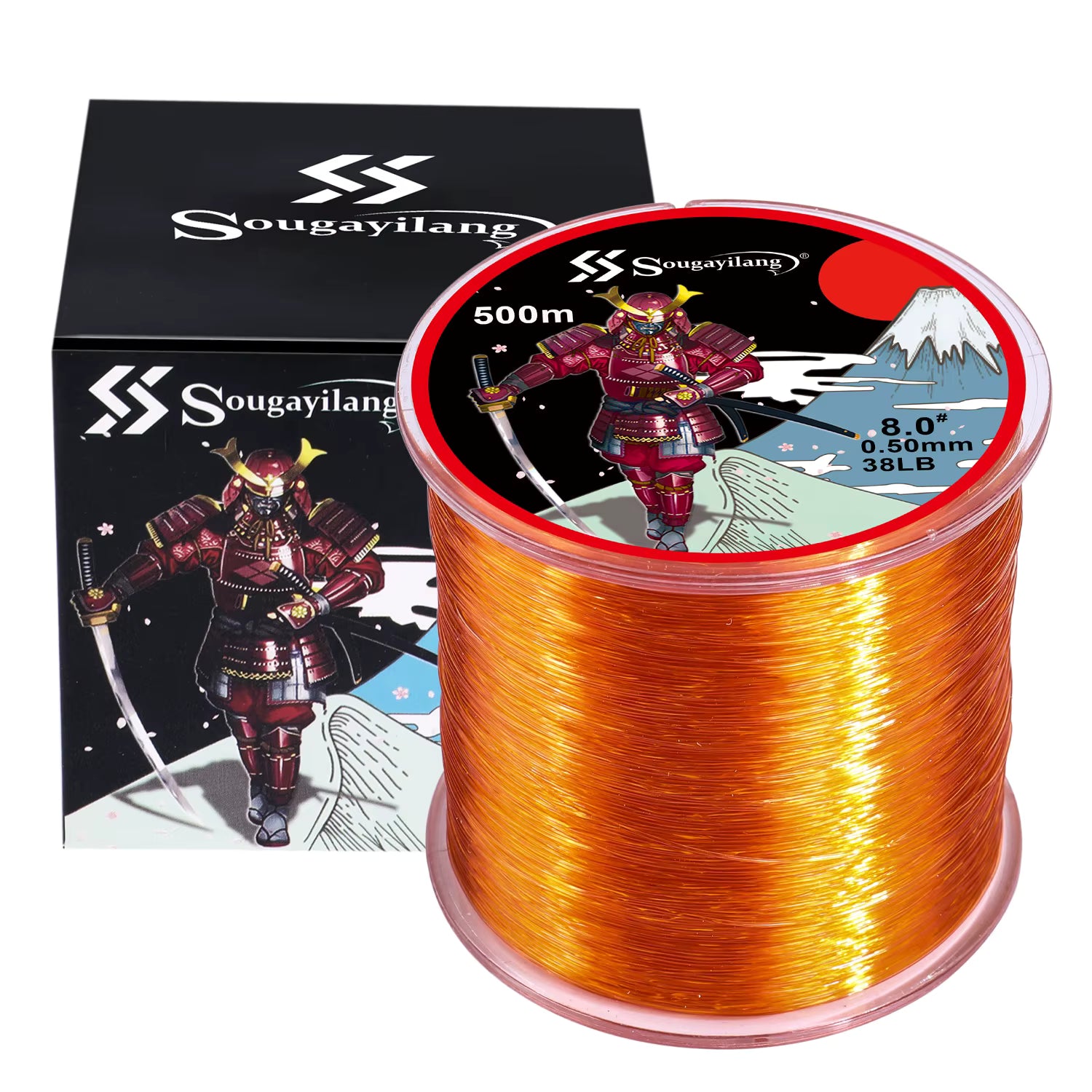 Sougayilang 500M Nylon Fishing Line Strong Japanese Monofilament for Carp & Perch