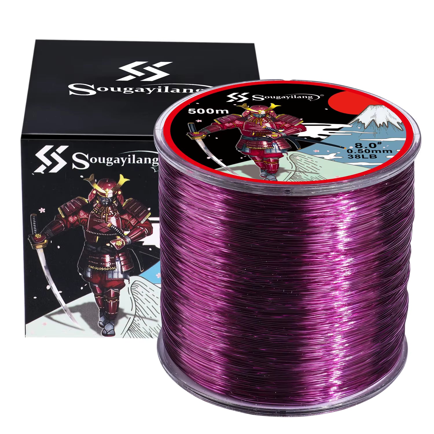 Sougayilang 500M Nylon Fishing Line Strong Japanese Monofilament for Carp & Perch