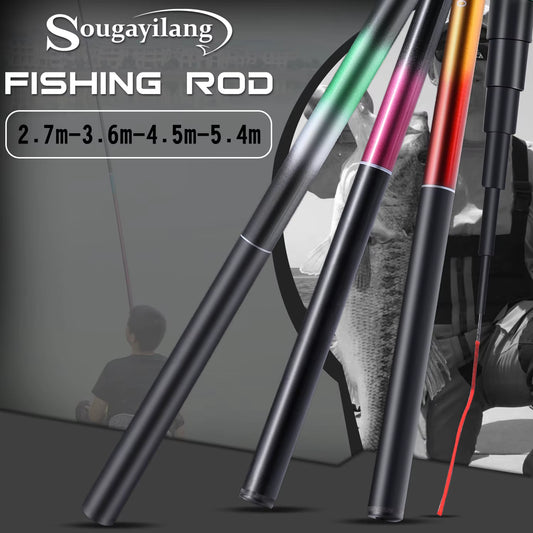 Sougayilang 3.6M Telescopic Carp Fishing Rod and Reel