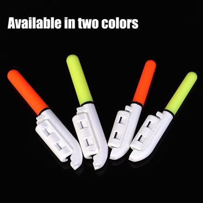 Night Fishing LED Rod Light Stick – Waterproof Luminous Float Tackle with CR322/CR425 Battery