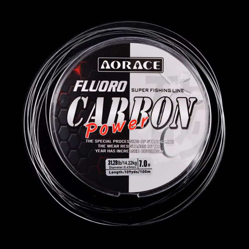 Aorace 300M Fluorocarbon Fishing Line | Japanese Carbon Fiber Nylon Monofilament Sinking Line for Sea Fishing (Copy)