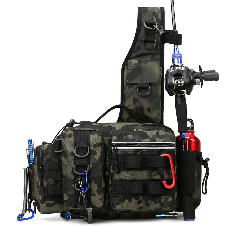 Chest Pack Fishing Rod Bag Backpack