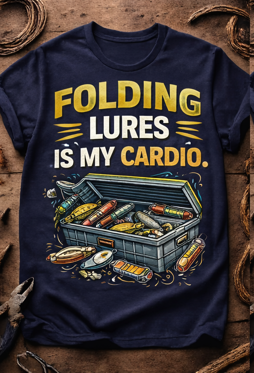 Funny Fishing Tee shirt for Anglers & Fishermen